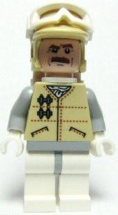 LEGO Minifigure -- Hoth Officer-Star Wars -- SW0258 -- Creative Brick Builders